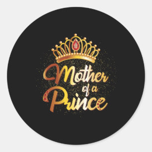 Adesivo Mãe De Um Príncipe Camisa Mulheres Filha Matando M