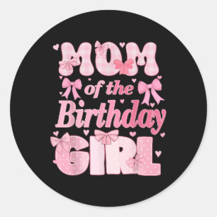Adesivo Mãe Do Arco De Coquetes Rosa Da Família Birthday G