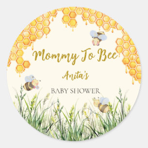 Adesivo Mãe do Menino para Abelha Fofa Floral de Abelha Bu