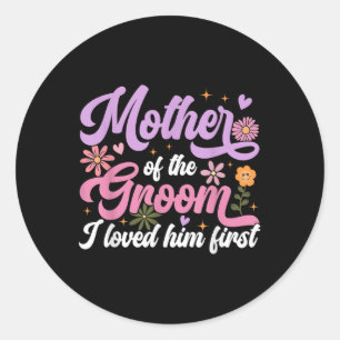 Adesivo Mãe Do Noivo Eu O Amo Na Primeira Dia de as mães