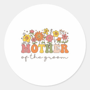 Adesivo Mãe do Noivo Floral de Flores Silvestres Par de Ba