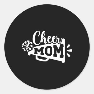 Adesivo Mãe Encorajadora De Uma Mãe de Cheerleader Mãe de 