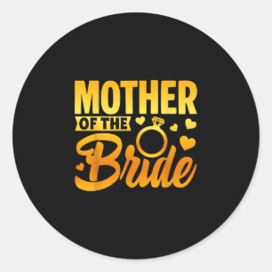 Adesivo Mãe engraçada da noiva amor materno casamento