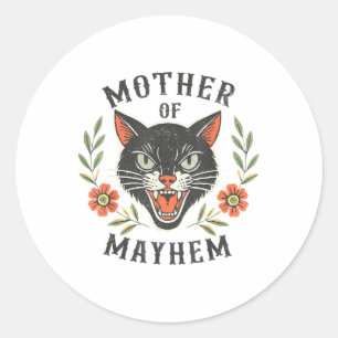 Adesivo Mãe Engraçada Mãe Gata Mãe De Ca