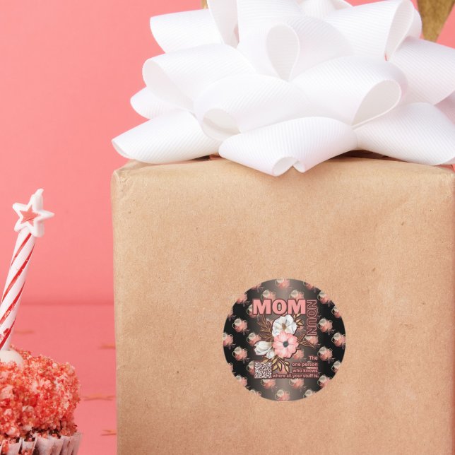 Adesivo Mãe Engraçado Cita Por Toda A Impressão (Criador carregado)