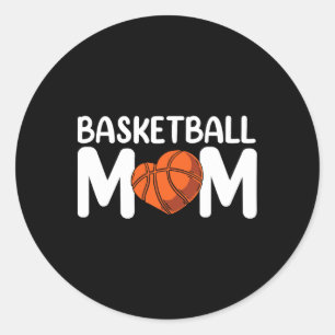 Adesivo Mãe jogador de treinador de basquetebol, mamãe