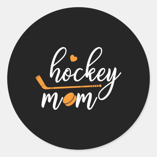 Adesivo Mãe Mãe de Hockey (Frente)
