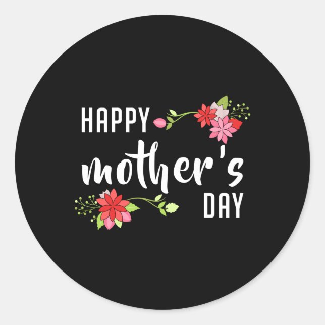 Adesivo Mãe Mãe Mãe Dia de as mães Mãe Engraçado Presente (Frente)