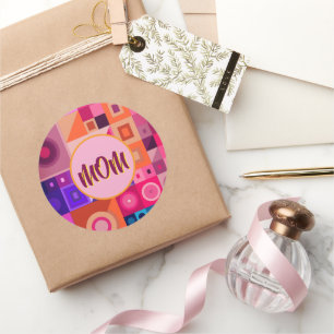 ADESIVO MÃE, MÃE, MULHERES, ANIVERSÁRIO, PRESENTE PRATEAD