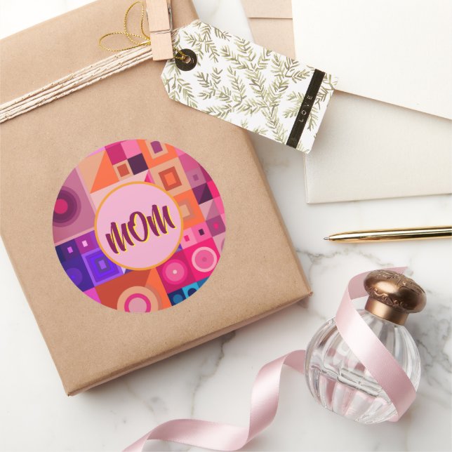 ADESIVO MÃE, MÃE, MULHERES, ANIVERSÁRIO, PRESENTE  PRATEAD (Presentear)