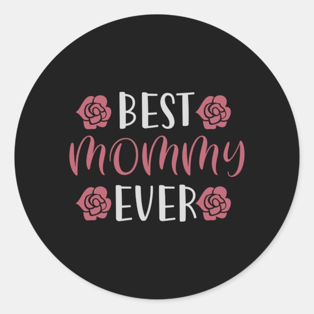 Adesivo Mãe - Melhor Mamãe do Mundo (Frente)
