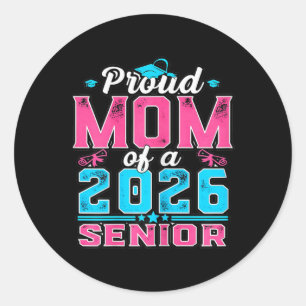 Adesivo Mãe Orgulhosa de Formanda Veterana 2026 Vibe da Fe