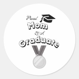 Adesivo Mãe Orgulhosa de Um Formando