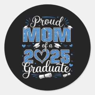 Adesivo Mãe Orgulhosa De Um Graduado Da Turma De 2025 2025