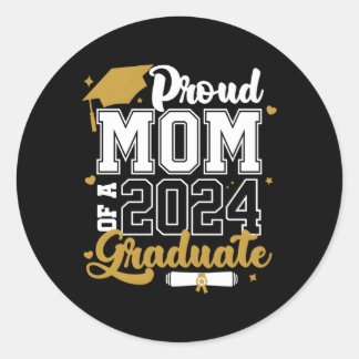 Adesivo Mãe Orgulhosa De Um Mais velho De 2024 Classe 2024