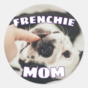 Adesivo Mãe Papai Frenchie Amante de Bulldog Francês Pets