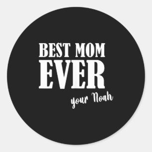 Adesivo Mãe sempre _ mulheres mãe mãe primeiro nome noah