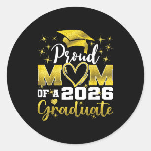 Adesivo Mãe super orgulhosa da formatura do graduado de 20