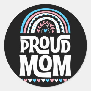 Adesivo Mãe Transgender Pride Sinalizador Dia de as mães B