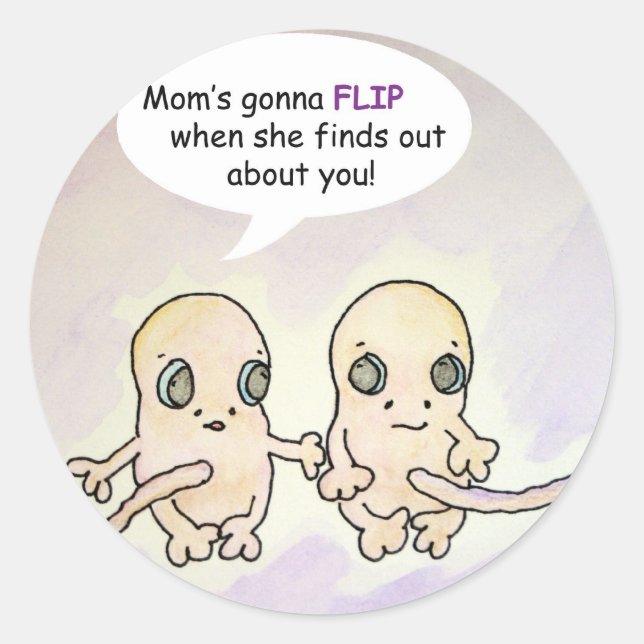 Adesivo Mãe Vai Sacudir Twin Stickers (Frente)