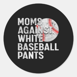 Adesivo Mães De Dia de as mães Da Mãe Baseball Contra Base