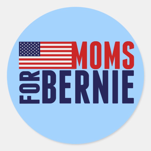 Adesivo Mães para Bernie (Frente)