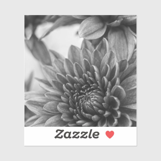 Adesivo Mães preto e branco (Folha)