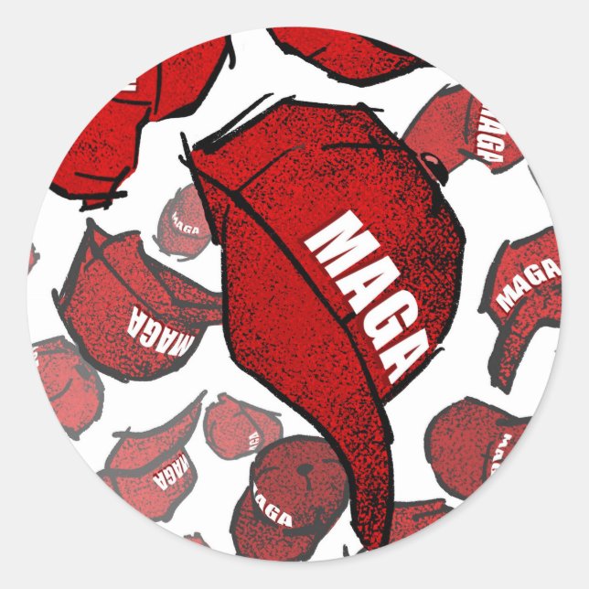 Adesivo MAGA Sticker (Frente)