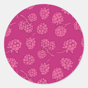Adesivo Magenta Berry Pattern
