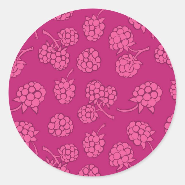 Adesivo Magenta Berry Pattern (Frente)