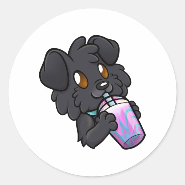 Adesivo Maggie Unicorn Frappuccino Sips (Frente)