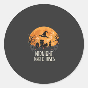 Adesivo Magia da Meia-Noite de Halloween