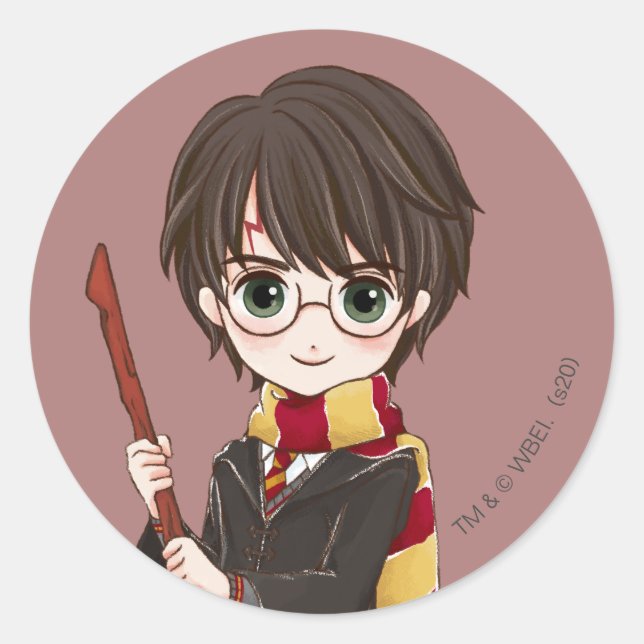 Adesivo Magia HARRY POTTER™ Watercolor (Frente)