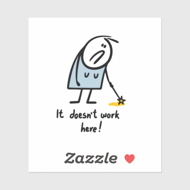 Adesivo Magia não funciona (Folha)