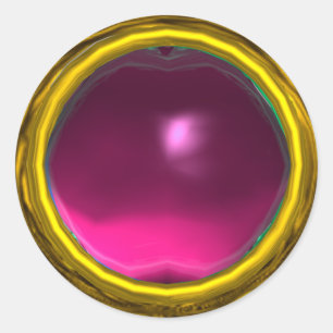 Adesivo MAGIC AMETIST, cor-de-rosa violeta amarelo vivo vi