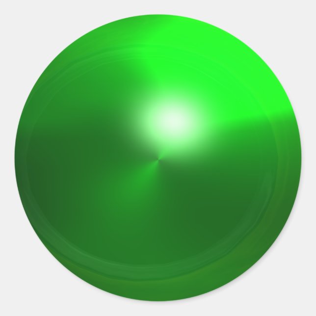 Adesivo MAGIC EMERALD, verde vibrante brilhante (Frente)