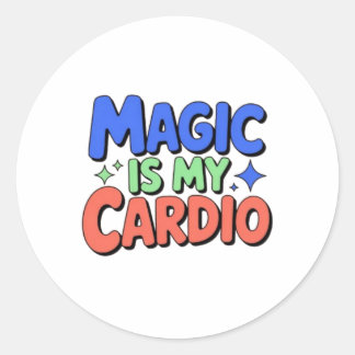Adesivo Magic Is My Cardio – Whimsical Witchy Sticker