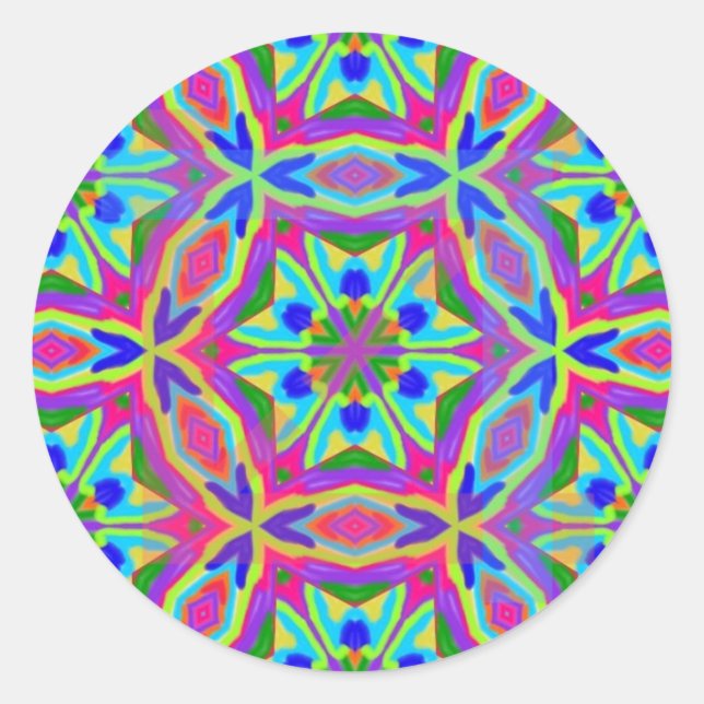 Adesivo Magic Markers Mandala (Frente)