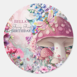Adesivo Magic Mushroom Fairy Forest Sticker
