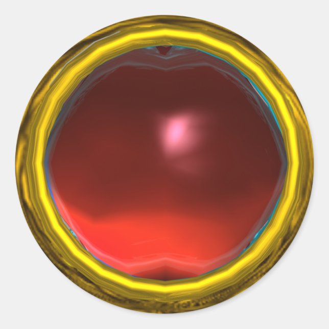 Adesivo MAGIC RUBY, vermelho vivo (Frente)