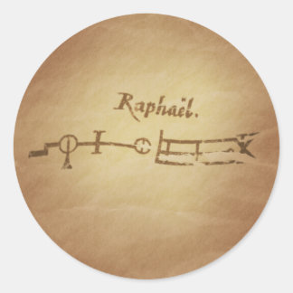 Adesivo Magic Seal Angel Raphael Proteção Magic Charms