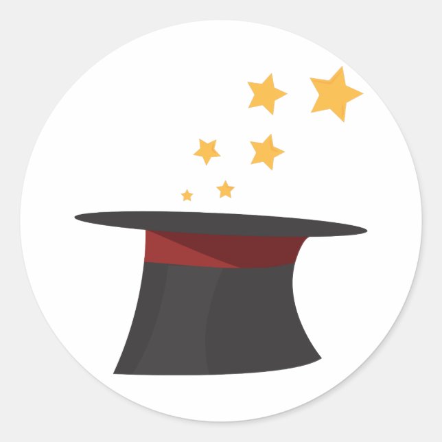 Adesivo Magic Top Hat (Frente)