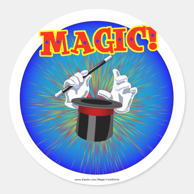 Adesivo Magic - Vinheta Grande (Frente)