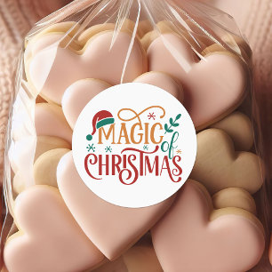 Adesivo Mágica do Natal fofa