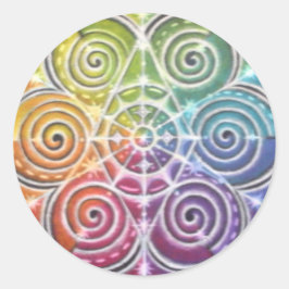 Adesivo Magical Color Wheel Mandala