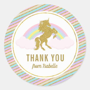 Adesivo Magical Rainbow Unicorn Stickers