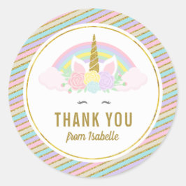 Adesivo Magical Rainbow Unicorn Stickers
