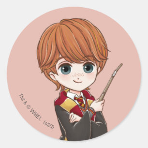 Adesivo Magical Ron Weasley Watercolor