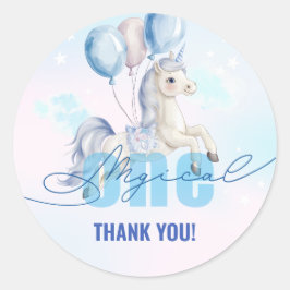 Adesivo Magical Unicorn 1st Birthday