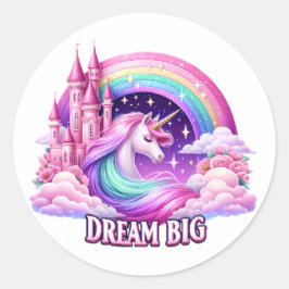 Adesivo Magical Unicorn Rainbow Sticker - Whimsical Design